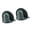 Dark Green, variant on Set Of 2 Ergonomic Kitchen Gloves Silicone Oven Mitts Heat Resistant For Safely Removing Hot Plates From Microwave