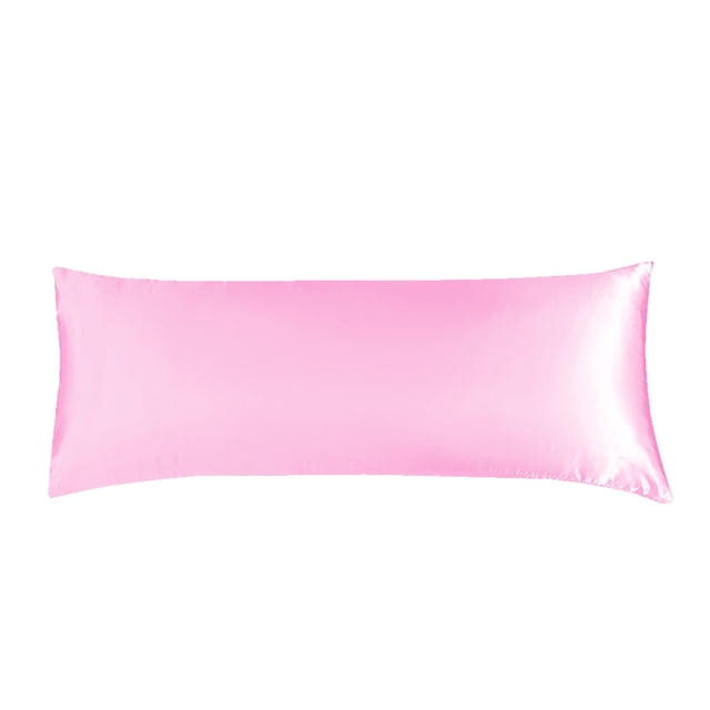51*137 cm (20*54 pulgadas) Almohada de color Imitación seda Almohada doble Almohada de seda extendida Almohada para parejas