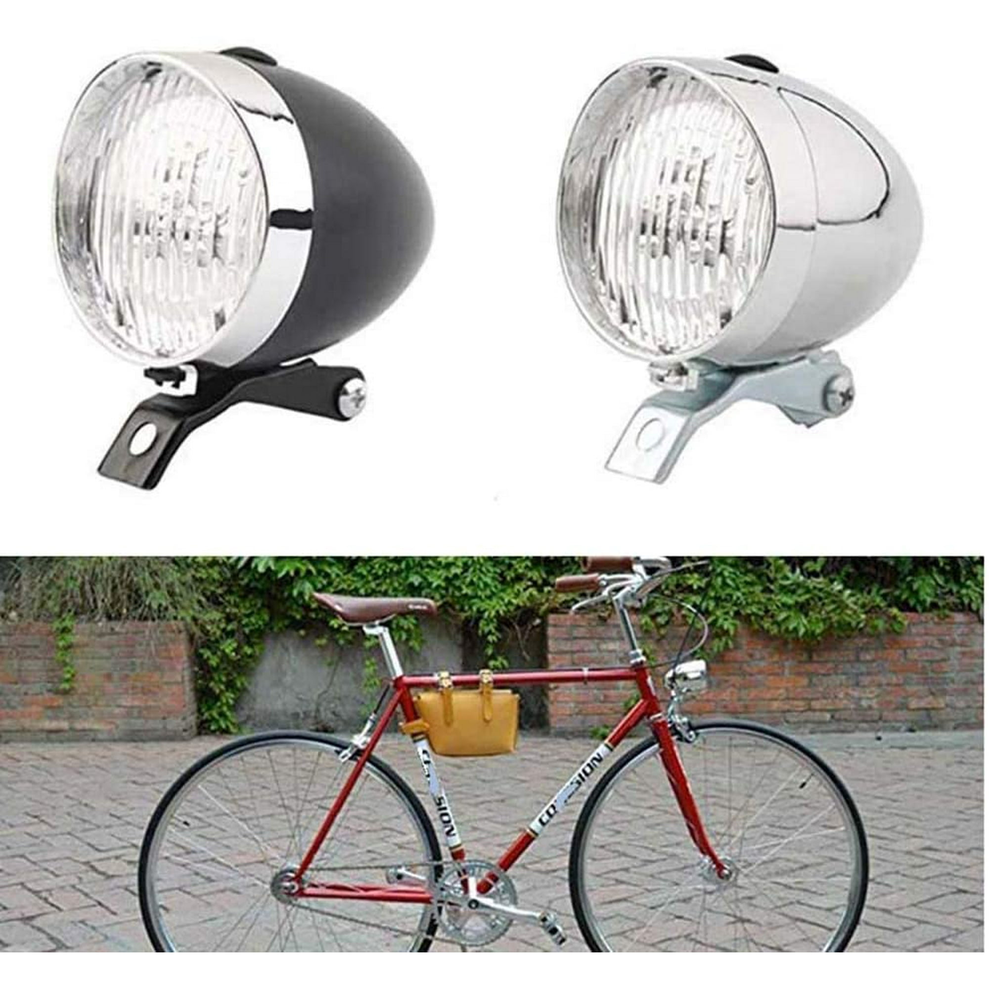 Phare de vélo ancien - Équipements vélos