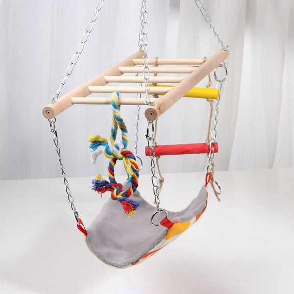 Milisten Large Bird Parrot Toys Skill Development Parakeet