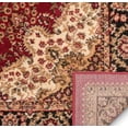 thumbnail image 5 of Well Woven Medallion Oriental Persian Area Rug Red Ivory, 5 of 6