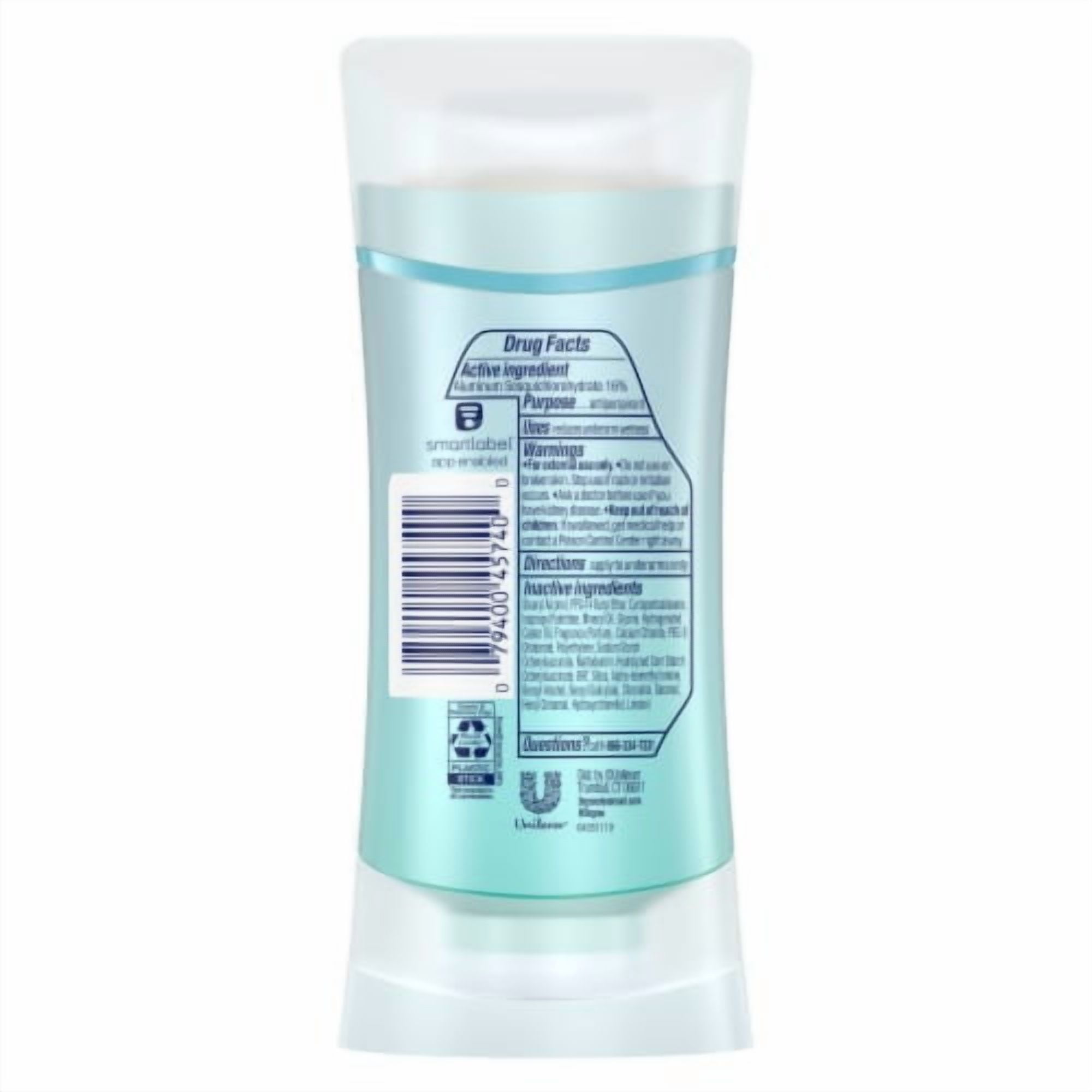 2X - Degree Advanced Women's Antiperspirant Deodorant Stick White Flowers & Lychee