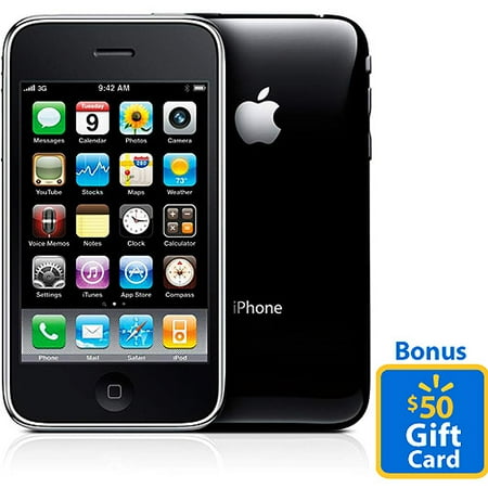 Buy Apple iPhone 3Gs 8GB and receive a Bonus $50 Gift Card with Upgrade or New 2-yr Contract