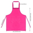thumbnail image 2 of Fengek Delantal Con Pechera De 8 Piezas Para Delantal De Cocina Colorido Unisex A Granel Con 2 Bolsillos Espaciosos Para Cocina Barbacoa Pintura Hornear, 2 of 5
