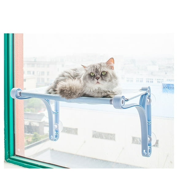 Volkmi 1pcs cat sunshine hammock cat cat removable and washable fun recliner blue
