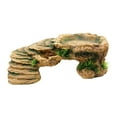 thumbnail image 4 of Yinanstore Climbing Ramp Turtle Basking Platform Grass Turtle Tank Ladder Turtle Terrace Resin Dock Aquatic Reptiles Amphibians Terrapin L, 4 of 8