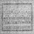 thumbnail image 1 of Ahgly Company Indoor Square Abstract Gray Contemporary Area Rugs, 4' Square, 1 of 1
