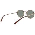 thumbnail image 3 of LOCAL SUPPLY COURT SUNGLASSES  MATTE TORTOISESHELL FRAME DARK GREEN TINT LENS TLM2, 3 of 3