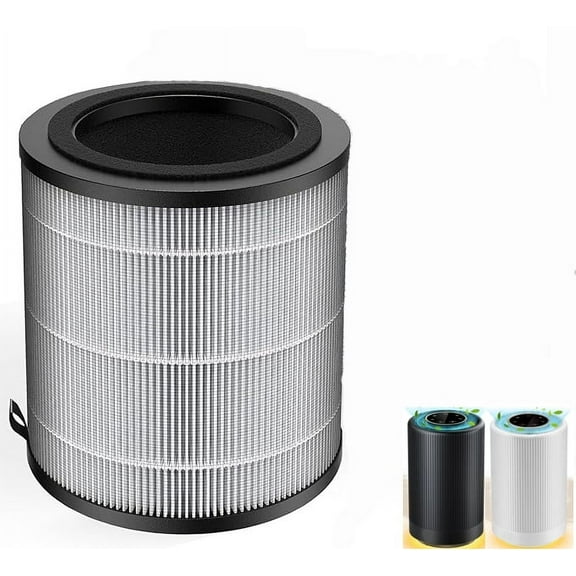 Jafanda Air Purifier JF100 Replacement Filter, 3-in-1 True HEPA & Activated Carbon Filters,1 Pack