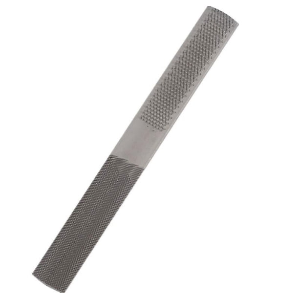 Lima escofina para madera de 4 vías, lima manual de acero al carbono para carpintería, para afilar madera y Metal (1 unidad)