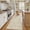 Beige/Blue, variant on Hallway Runner Rug - 2x5 Rug Runner Washable Runner Rugs Non-Slip Low-Pile Kitchen Runner Rug Laundry Room Rug Throw Carpet for Entrance Bedroom Living Room (2'x5', Black)