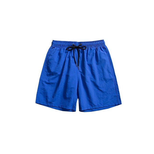 Mens Plain Shorts Summer Beach Holiday Surfing Drawstring Half Pants