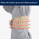 thumbnail image 2 of 2X CinturóN de DescompresióN para la Espalda, Soporte Lumbar, Soporte para la Cintura, ExtensióN de TraccióN Espinal, Tamaño para 29-49 Pulgadas, Cintura, Regalo Bueno, 2 of 5
