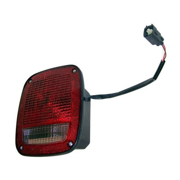 Right Tail Light Assembly - Compatible with 1998 - 2006 Jeep Wrangler 1999 2000 2001 2002 2003 2004 2005