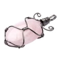 thumbnail image 2 of Colgante de cristal Yinane Rosado Colgantes de cristal sinuoso, 2 of 8