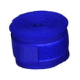 thumbnail image 2 of Muñequeras, vendajes para boxeo, protector de manos, cinta de soporte para muñeca de algodón, vendajes elásticos, vendajes para manos de boxeo para Azul, 2 of 8
