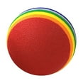 thumbnail image 2 of Pet Dog Puppy Cat Rainbow Striped Chewing Interactive Ball Teething Toy, 2 of 6