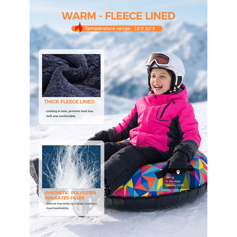 Wantdo Girl's Waterproof Hooded Ski Jacket in Rosy photo 8