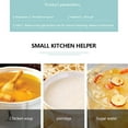 thumbnail image 4 of Cheer.US Soup Ladle with Comfortable Grip - Silicone Soup Ladle with Long Handle and Ample Bowl Capacity Perfect for Stirring, Serving Soups and More - Heavy-Duty Metal Ladle, 4 of 7