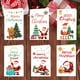 thumbnail image 5 of Adornos navideños, adornos navideños, regalos navideños, tarjetas decorativas navideñas, tarjetas de felicitación navideñas de lujo con bendiciones, juego de sobres que incluye 6 tarjetas, 6 sobres y, 5 of 9