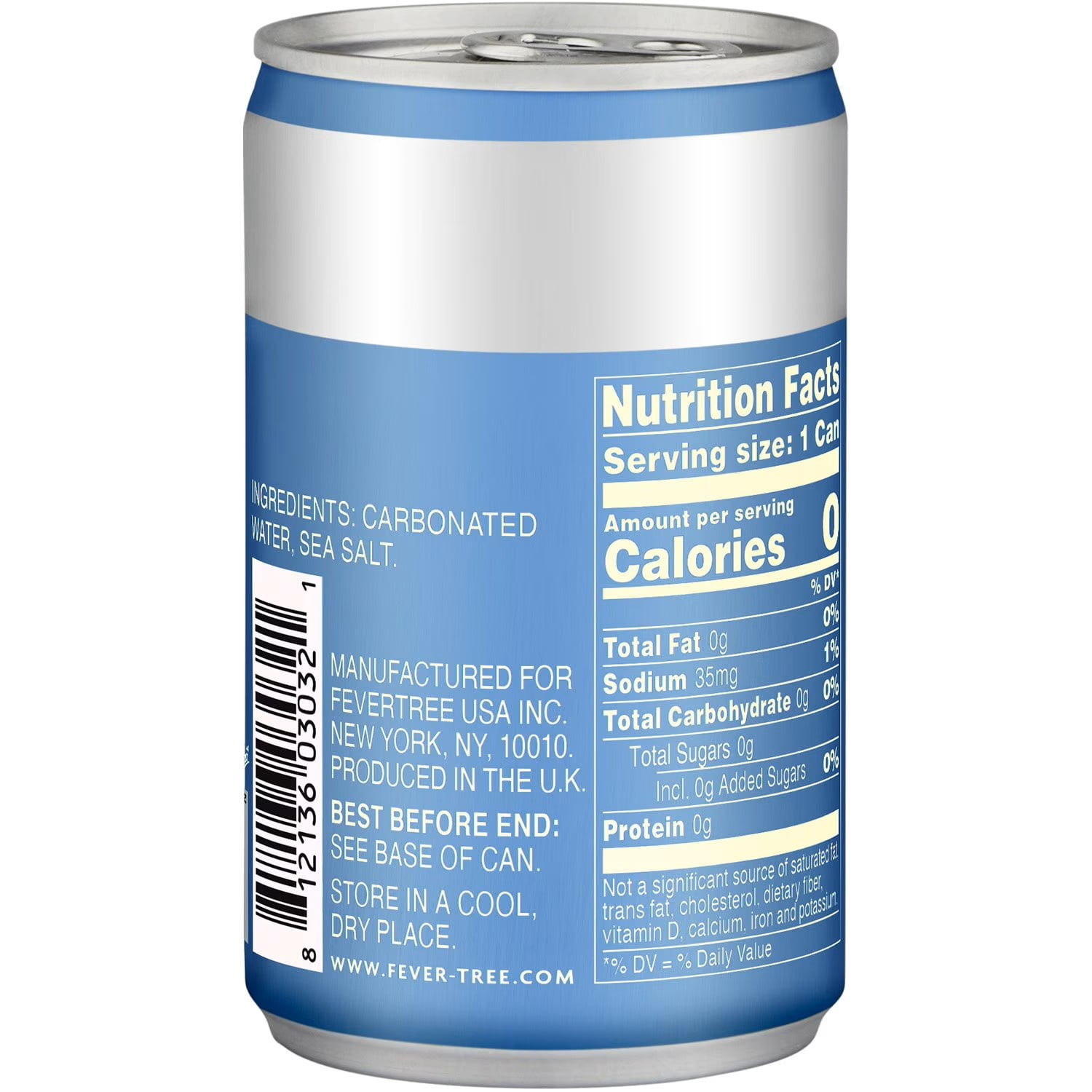 Fever-Tree Premium Club Soda 5.07 Fl Oz Cans 24Pk