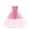 Pink, variant on MIXUE Toddler Girls Casual Dresses Summer Sequins Solid Color Crew Neck Ruffle Sleeveless Mesh Lace Princess Dress Beachwear,Pink,3-4 Years