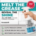 thumbnail image 2 of Kitchen Cabinet Cleaner – Gentle, Residue-Free and Effective Everyday Degreaser & Grime Remover for Wood, Painted and Finished Furniture - Complete with Cleaning Brush & Cabinet Cleaner Spray 8 oz, 2 of 4