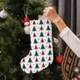 thumbnail image 5 of Sikiie Buffalo Plaid Christmas Trees Christmas Stockings,18 Inches Christmas Stockings Xmas Hanging Stockings for Family Christmas Decorations & Gifts, 5 of 7