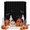 Black, variant on Shower Curtains for Bathroom-36"x72",Pumpkin Ghost Halloween Waterproof Bath Curtain Grommet Shower Curtain Set with Hooks
