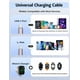 thumbnail image 3 of Cable de carga USB C 3 en 2 de Amasuki para Apple Watch y iPhone, 3 of 8