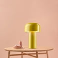 thumbnail image 4 of Modern Table Lámpara LED Nordic Metal Decoración Puertos USB 1800 MAH ghtlight For me ghtstand de Comedor Oficin Amarillo Colco Lámpara de hongos, 4 of 7