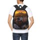 thumbnail image 4 of Balery Lizard With Sunglasses Sunset Mochila para hombre y mujer - Tela Oxford 600D resistente - Gran capacidad, resistente al agua, ideal para la escuela, viajes y senderismo, 4 of 6