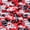 Crimson Red, variant on Manfei Minimalst Camouflage Twin Fitted Sheet, Vintage Camo Bedding, Sage Green, 2 Pieces, 1 Fitted Sheet and 1 Pillowcase
