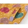 thumbnail image 4 of Odeerbi Toddler Winter Coat Kids Boys Girls Outerwear Jackets Baby Grils Autumn Print Jacket Zipper Hooded Windproof Coat Yellow, 4 of 8