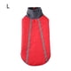 thumbnail image 3 of Chaqueta reflectante para mascotas al aire libre para ropa de animales pequeños, medianos y grandes a prueba de viento invierno senderismo Camping mono traje rojo L Kearding PT000585-08, 3 of 7