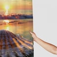 thumbnail image 3 of Orinice WODEJIA Sunny Beach 3D Printed Polyester Bathroom Blinds Set Bathroom Shower Curtain Set Bathroom Accessories, Beautiful Wide Fabric Bathroom 69x72, 3 of 7