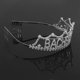thumbnail image 5 of Brillante Cristal Rhinestone Cabello Tiara Nupcial Diadema, 5 of 8