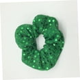 thumbnail image 6 of OUNONA 5Pcs Elastic Hair Bands with Sequins Green Stylish Hair Bands for Everyday Wear, 6 of 6