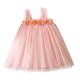 thumbnail image 1 of Odeerbi Niñas Verano Tul Tutu Vestido Ruffle Slip Correa Princesa Vestidos Sin Mangas Malla Encaje Vestido, 1 of 9