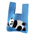 thumbnail image 1 of POINTERTECK Sac Tricoté Panda Polyvalent Sac Fourre-Tout Tricoté avec Design Panda Mignon Portable Lavable Réutilisable Organisateur de Courses, 1 of 5