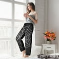 thumbnail image 3 of Fotbe A Web With A Spider Women's Pajama Pants,Sleepwear Pants,Pj Bottoms Drawstring And Pockets-X-Large, 3 of 7