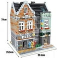 thumbnail image 4 of General Jim’s Toys & Bricks Modular Bike Shop Building Blocks Set, Street View, City Creator, 4 of 7