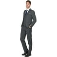 thumbnail image 6 of MAGE MALE Men's 3 Pieces Suit Elegant Solid One Button Slim Fit Single Breasted Party Blazer Vest Pants Set, 6 of 6