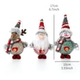 thumbnail image 4 of Bonitas decoraciones navideñas, muñecos de nieve, ciervos, adornos para árboles de Navidad, regalos de Papá Noel, adornos navideños para fiestas de Año Nuevo, 4 of 5