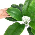 thumbnail image 3 of Artificial Plants Banana 18 Leaves Faux Large Bird of Paradise Frond Tropical Palm Leaves Imitation Ferns Leaf for Home Party Flowers Arrangement Wedding Decorations (2), 3 of 5