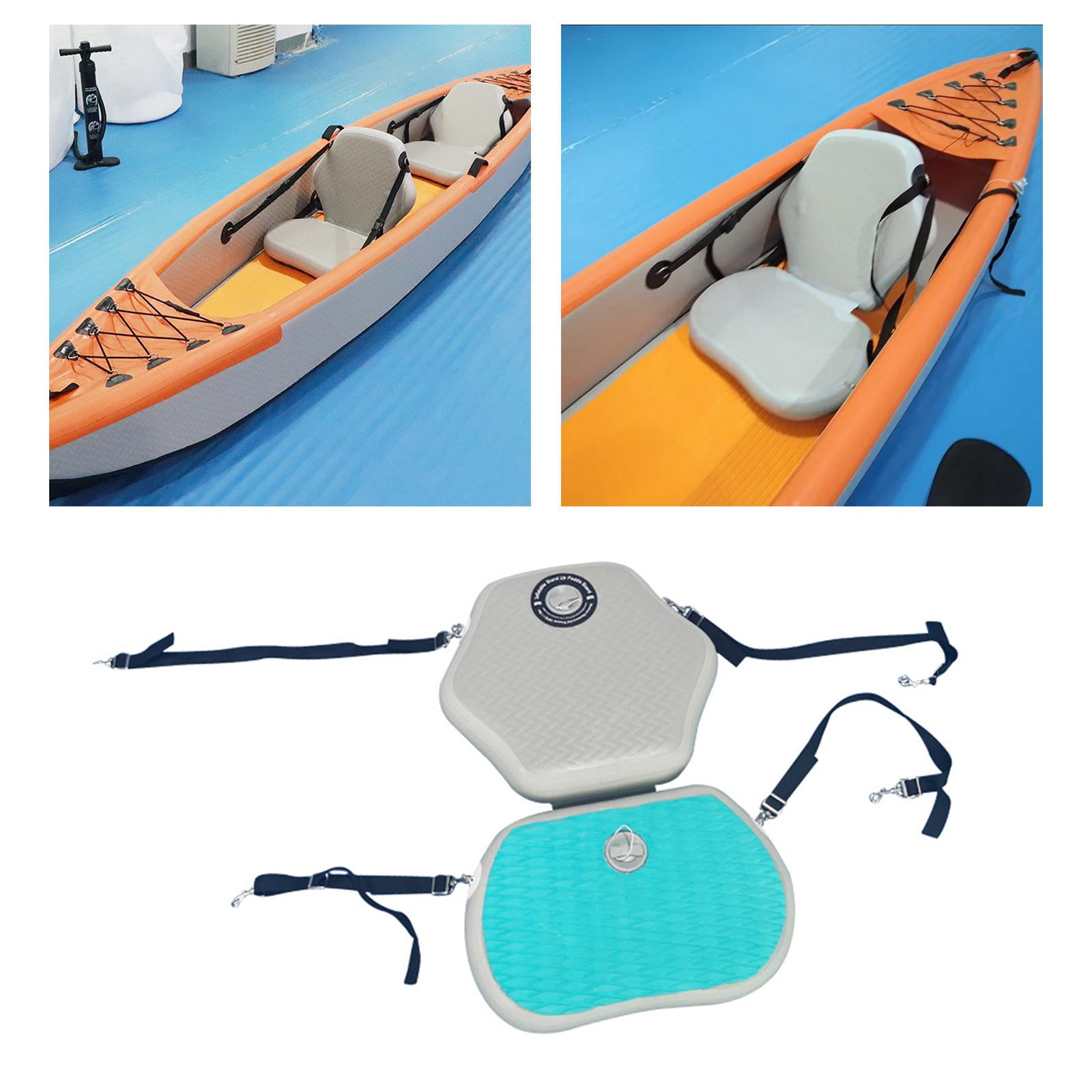 DimyFew Inflatable Kayak Seat Premium Adjustable Straps Stand up Paddle Boards Seat for
