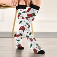 thumbnail image 5 of FREEAMG Christmas Compression Socks Women Men Long Stocking (20-30mmHg) Travel Knee High Stockings for Athletic Sports,Running,Cycling,Nursing, 5 of 7