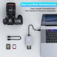 thumbnail image 4 of CFexpress Type A and SD Dual-Slot Memory Card Reader, 10Gbps USB 3.2 Gen 2 Type A CFexpress Adapter Memory Card Reader with USB C to USB C/USB A Cable,Compatible with Wi, 4 of 8