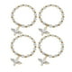 thumbnail image 3 of Kids Bracelets 4Pcs Gilding Cross Wings Design Wrist Bands For Children Elegant Style Daily Use Accessories, 3 of 4
