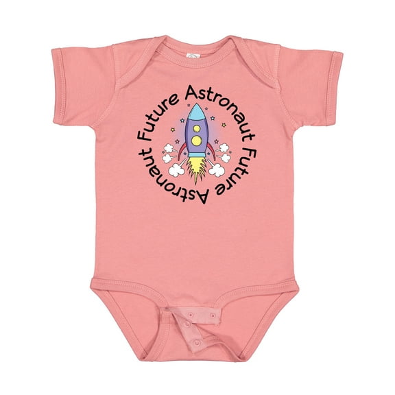 Inktastic Future Astronaut Space Rocket Girls Baby Bodysuit